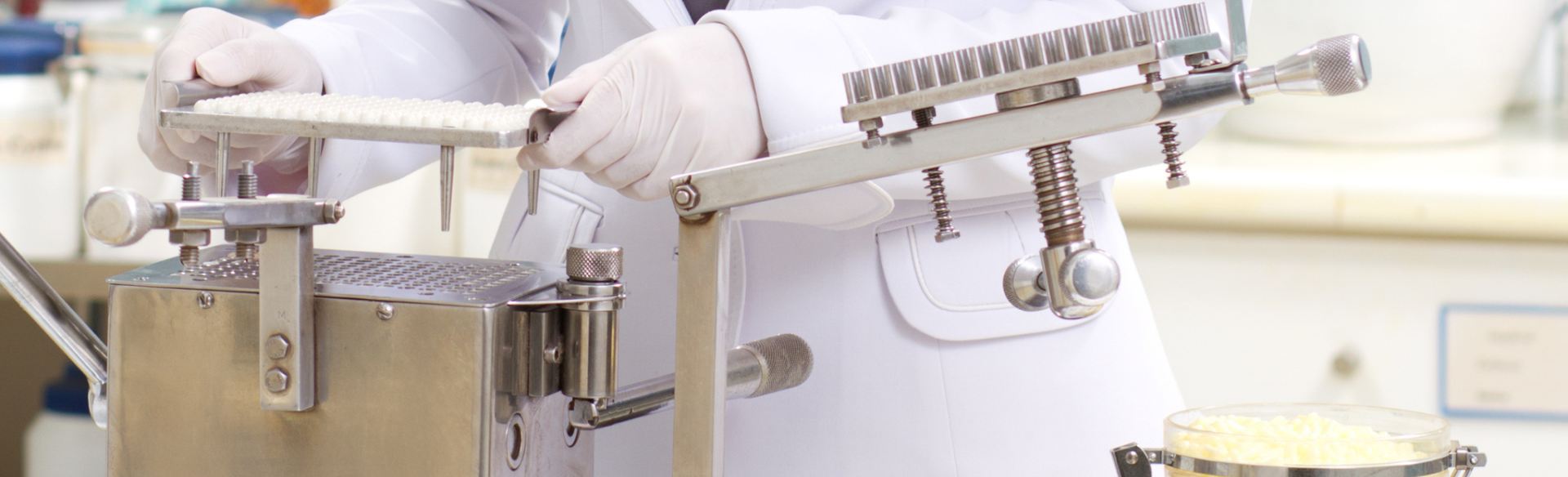 Woman working in nonsterile compounding environment