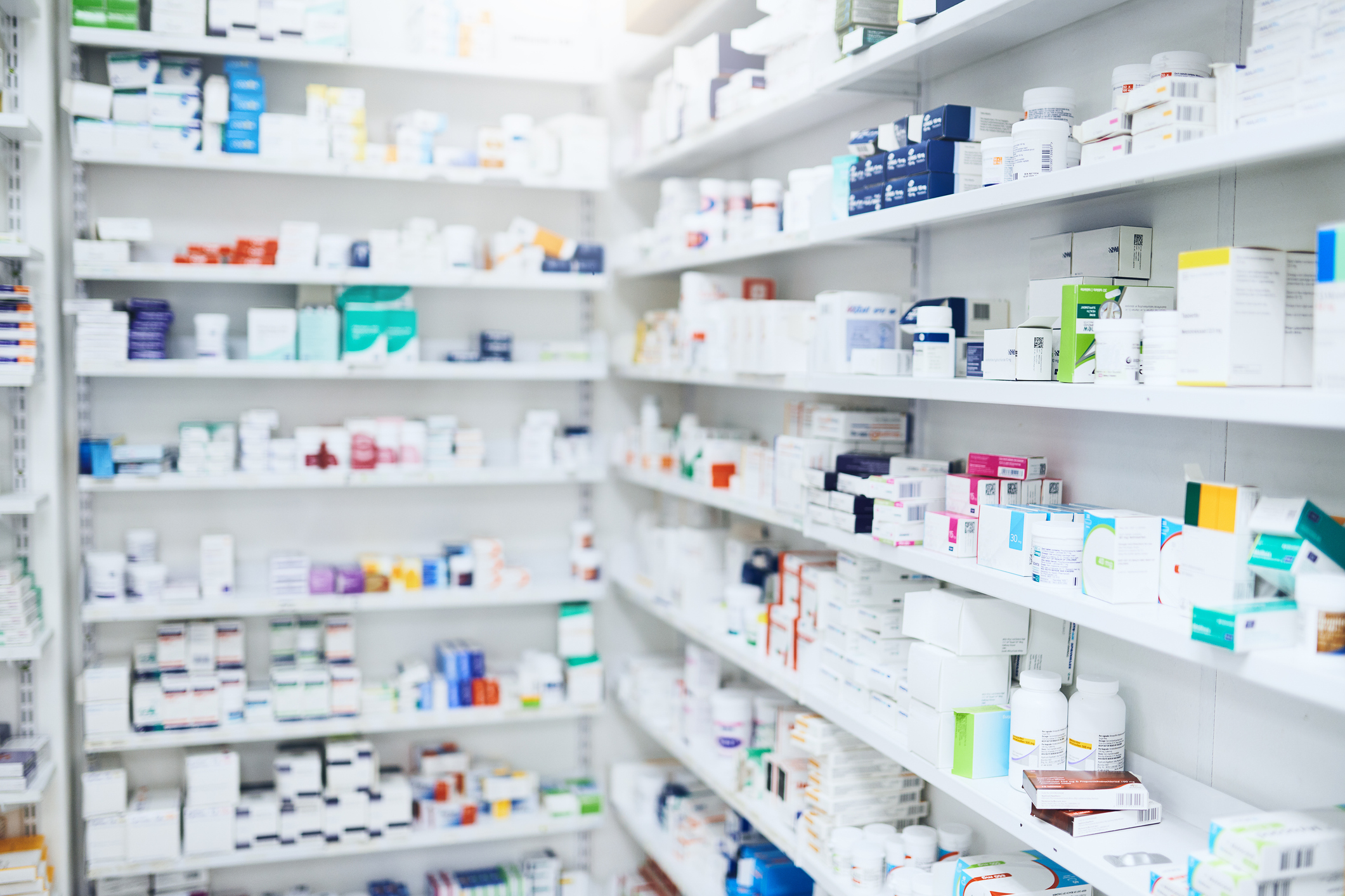 Pharmacy stock room